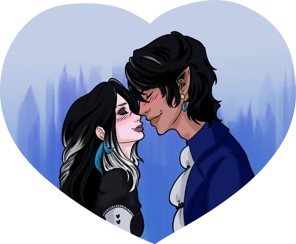 Grimmlei and Aymeric by Underarchon