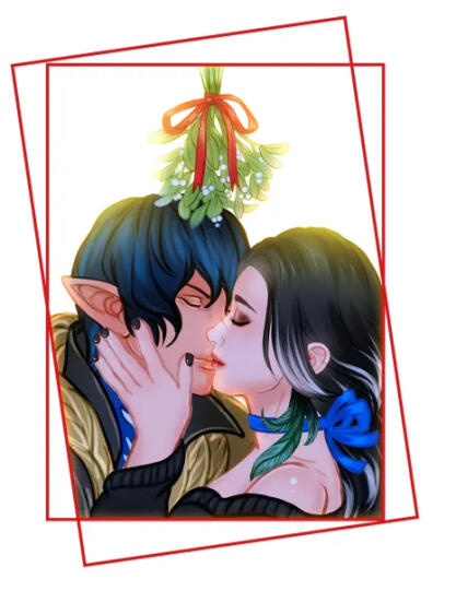 Grimmlei and Aymeric by shiroishi